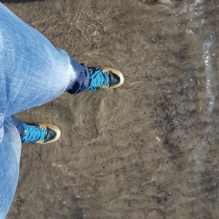 mudflat hiking